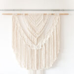  macrame grote wandhanger op maat te maken 