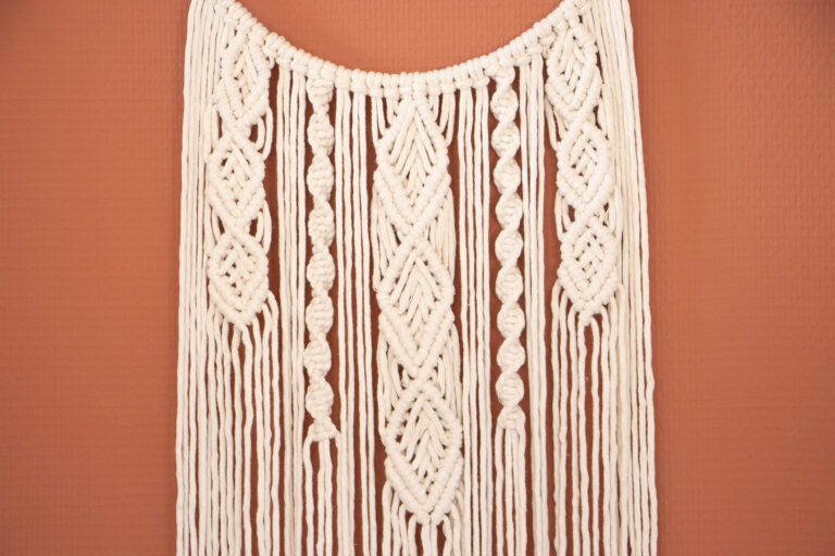 Macramé dromenvanger, katoengaren voor knutselen, wanddecoratie, dromenvanger, uil, maan, dromenvanger
